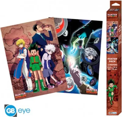 Produktbild von Hunter X Hunter Set 2 Posters Chibi 52X38 Groups