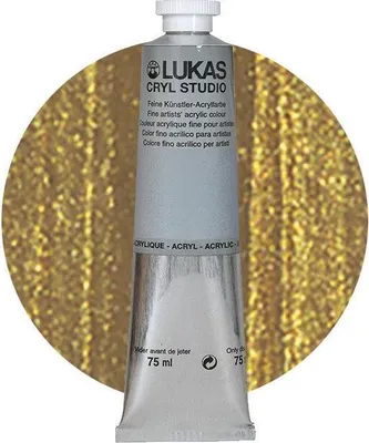 Obrázok produktu pre Lukas Cryl Studio Akrylová farba Gold 75 ml 1 ks