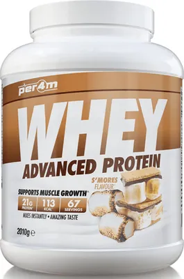 Produktbild von Per4m Whey Advanced Protein (2010g) S\'Mores - Eiweiße - Molkenprotein-Mischung