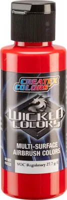 Produktbild von Wicked W083 - Opaque Pyrrole Red 60ml - Airbrush Farbe - CREATEX 116083