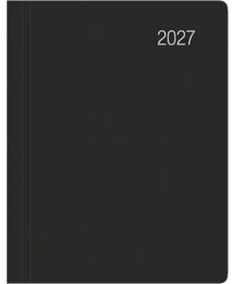 Obrázok produktu pre Čierny vreckový kalendár, formát 1 týdeň / 2 strany, rok 2027