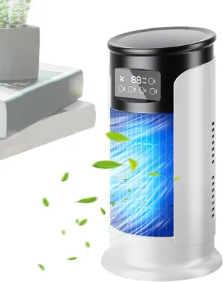 Produktbild von Klimaanlagenlüfter - Tragbarer Verdunstungskühllüfter | Geschwindigkeitsregelungs-Timer USB-leiser Raumkühler für Schlafzimmer, Büro und Camping
