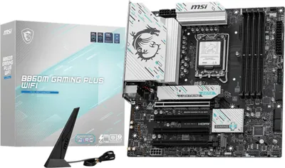 Produktbild von MSI B860M GAMING PLUS WIFI Motherboard Intel B860 LGA 1851 (Socket V1) micro ATX