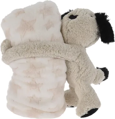 Immagine prodotto di Coperta di peluche 75x100cm con animale domestico, cane