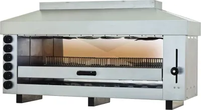 Immagine prodotto di Salamandra a gas Combisteel – 6 zone di riscaldamento, 11,7 kW, regolabile in altezza