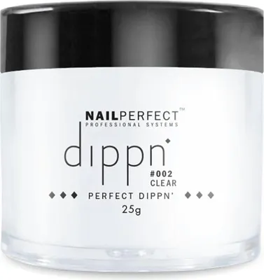 Obrázek produktu pro NailPerfect Acrylic Perfect Dippn' 002 Clear 25gr