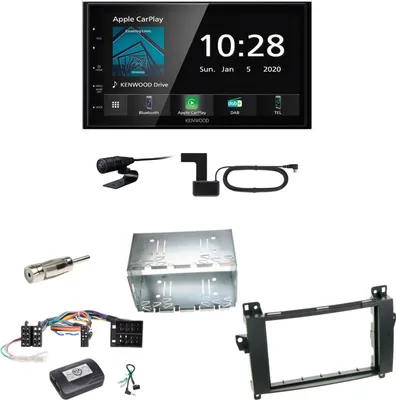 Produktbild von Kenwood DMX5020DABS Android Auto CarPlay Einbauset für Mercedes Vito Viano W639