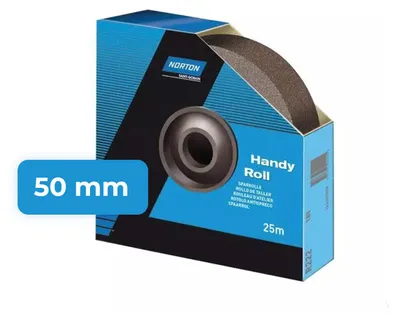 Zdjęcie produktu dla Rolka ścierna Norton Handy Roll R222 50mm P180