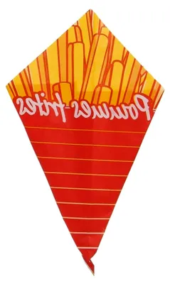 Produktbild von Pommes Spitztüten 125g Snacktüten aus Papier mit Pommes Frites traldruck rot/gelb | Papierprodukt