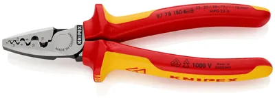 Produktbild von KNIPEX Crimpzange für Aderendhülsen