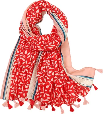 Obrázek produktu pro Šátek EV-27341 - Červená | Stylový doplněk KP27341