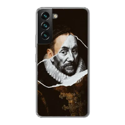 Produktbild von MuchoWow® Handyhülle Schutzhülle Hülle für Samsung Galaxy S22 Plus Wilhelm von Oranien - Alte Meister - Adriaen Thomasz Silikon Softcase Handy Hülle - Schutzabdeckung