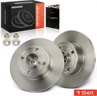 Produktbild von Frankberg 2x Bremsscheiben Hinterachse für Renault Clio III Grandtour Kasten/Schrägheck Megane  Bj ab 2002