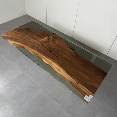 Produktbild von Luxus Epoxidharz Esstisch River Table Echtes Holz Massiv Design Tische 220x91