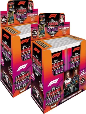 Zdjęcie produktu dla Topps - Turbo Attax Formula 1 2022 - 2 displaye (48 boosterów)