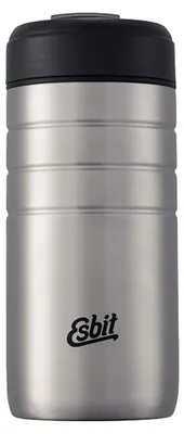 Produktbild von Esbit Majoris Isolierbecher mit Klappdeckel, 450 ml, Edelstahl Mgf450TL-S
