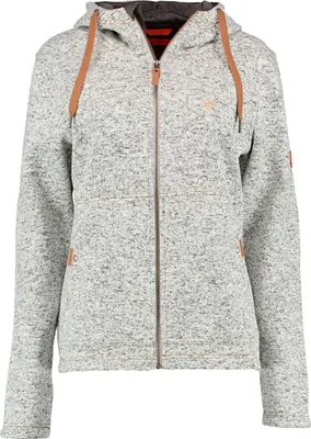 Produktbild von OS Trachten Adisur Strickfleece Jacke Damen (Mittelgrau) Größe 46