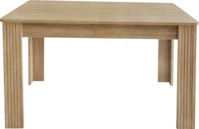 Produktbild von MODFU Esstisch Esszimmertisch Rechteckig, Küchentisch mit Holzbeinen, Tisch für Esszimmer Wohnzimmer,Naturbelassen
