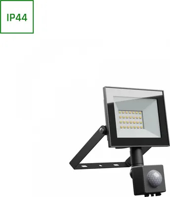 Obrázok produktu pre Spektrum LED NOCTIS LUX 4 reflektor 20W reflektor 1650lm čierny 100° IP44 neutrálna biela 4000K so senzorom pohybu