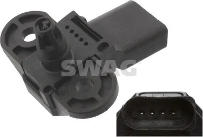 Produktbild von SWAG Ladedrucksensor 30 94 5079 für VW Golf VII Schrägheck (5G1, BQ1, BE1, BE2)