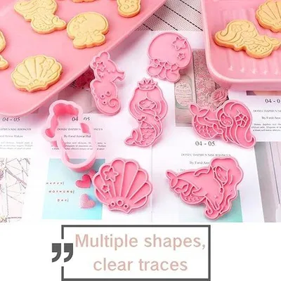Produktbild von Küchenkuchenformen aus Edelstahl, 6er Set