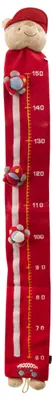 Produktbild von Plush Meter Ferrari Jr Wachstumstabelle mit 3 Modellautos rot