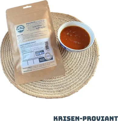 Produktbild von Krisen-Proviant - Tomaten-Cremesuppe (instant) Notration/Notvorrat - 5 Jahre MHD