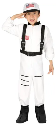 Produktbild von Astronaut Kostüm für Kinder Gr. 110-146, Größe:110/116