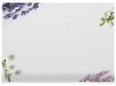 Produktbild von Schreibtischunterlage mit Frühlingsblumenmuster und Kalender