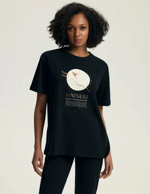 Produktbild von Henderson Damen Pyjama Set - 100% Baumwolle, Langarm, Bequem und Atmungsaktiv, Ideal für Herbst/Winter, Farbe Schwarz, Modell Dairoku, Homewear Kollektion, Neu für 2025 L