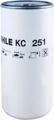 Zdjęcie produktu dla Filtr paliwa MAHLE KC 251