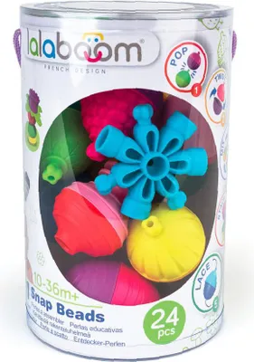 Image de Lalaboom - Perles et accessoires éducatifs, 24pcs.