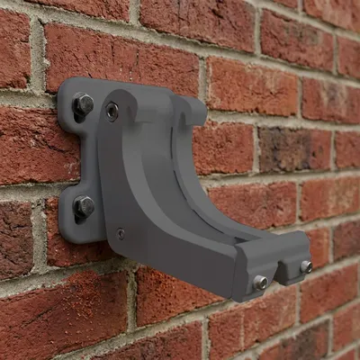 Produktbild von Eclipse Aluminium Wandhalterung für Vollkassettenmarkisen Grau