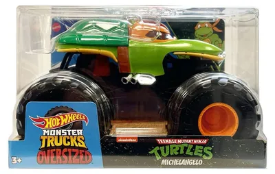Produktbild von Hot Wheels Monster Trucks HYJ15, Monstertruck, 3 Jahr(e), Kunststoff, Schwarz, Grün, Orange