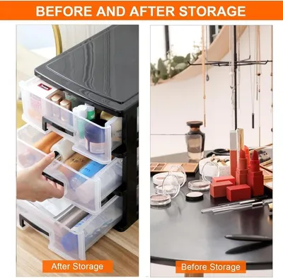 aladdien - Desktop Storage Organizer - Kosmetik Organizer - 5 Schublade