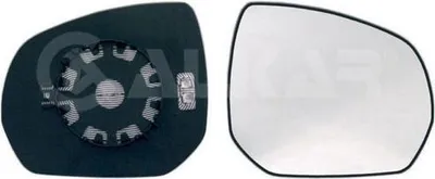 Produktbild von ALKAR Spiegelglas Außenspiegel Rechts für CITROËN C4 Grand Picasso I (UA) Beheizbar Blau Getönt 6432858