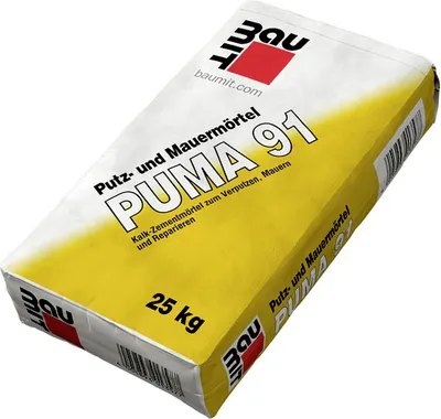 Produktbild von Baumit Putz- und Mauermörtel PUMA 91 25 kg