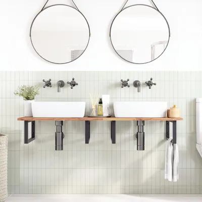 Obrázok produktu pre vidaXL Neošetrená umývadlová doska 120x50x2 cm z masívneho dreva akácie