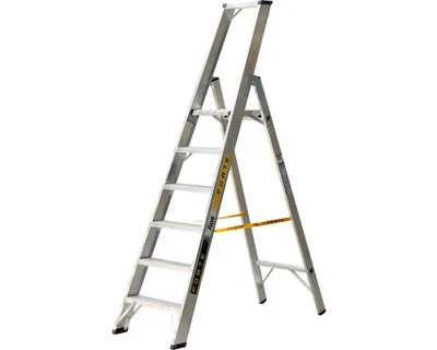 Obrázok produktu pre Jednostranné Alu schodíky Forte 1x6 do 150 kg