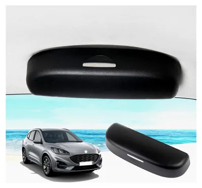 Produktbild von Sonnenbrillenhalter für Ford Kuga 3 MK3 ST-Line 2020-2024 2025, Aufbewahrungsbox Organizer, kompatibel mit Ford Kuga Zubehör (Schwarz)
