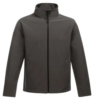 Image de Veste softshell Regatta pour homme Ablaze, imprimable LT338 (M) (gris foncé/noir)