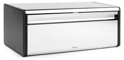 Produktbild von Brabantia Klappbrotkasten Front eckig, Stahl glänzend