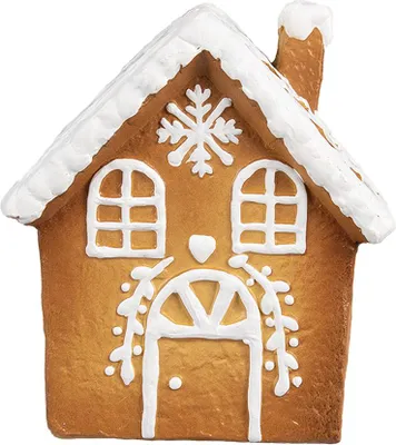 Produktbild von Clayre & Eef Lebkuchenhaus 14x12x15 cm Braun Keramik