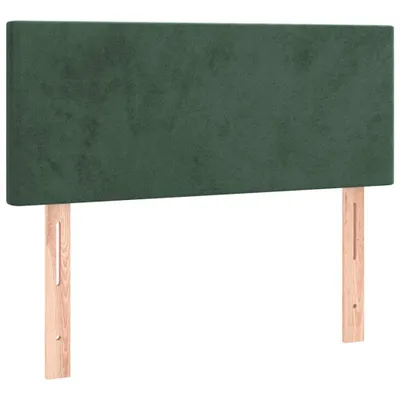 Produktbild von Kopfteil Dunkelgrün 80x5x78/88 cm Samt