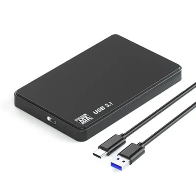 Produktbild von ZELURXX USB3.1 2.5 Zoll SATA Festplattengehäuse für HDD SSD