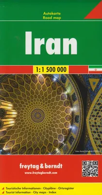 Zdjęcie produktu dla Iran, mapa samochodowa 1:1.500.000