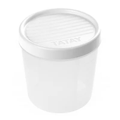 Imagen del producto de Tatay Twist, recipiente de alimentos de 1 litro, transparente. Transparente. Talla única
