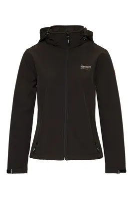Produktbild von Nordberg Ingrida Softshelljacke Damen - Schwarz - Größe 4XL