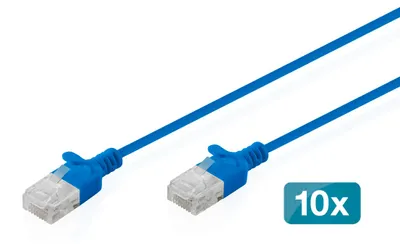 Image de Câble patch Digitus CAT 6 U-UTP Slim