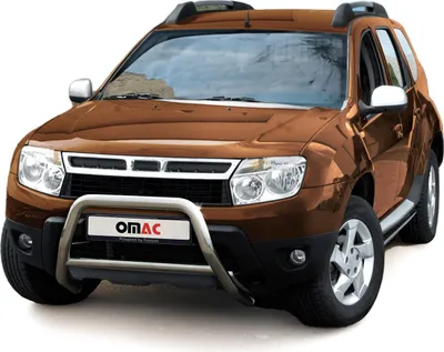 Produktbild von Frontbügel Frontschutzbügel für Dacia Duster 2010-2014 Stahl Silber mit ABE